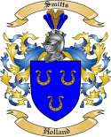 Smitts Family Crest from Holland