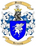 Snell Family Crest from Germany