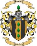 Snoddy Family Crest from Scotland