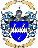 Snowe Family Crest from England