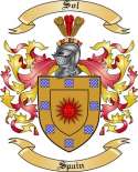 Sol Family Crest from Spain