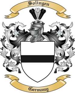 Solingen Family Crest from Germany