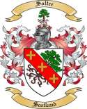 Soltre Family Crest from Scotland