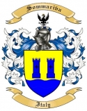Sommariva Family Crest from Italy