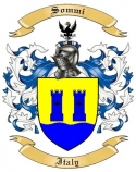 Sommi Family Crest from Italy