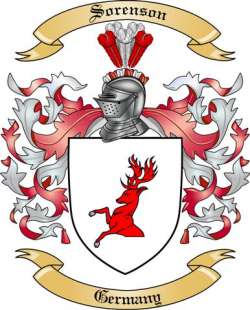 Sorenson Family Crest from Germany