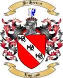 Sotherton Family Crest from England