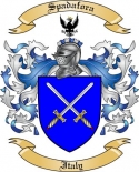 Spadafora Family Crest from Italy