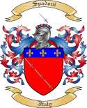 Spadoni Family Crest from Italy