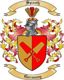 Spaeth Family Crest from Germany