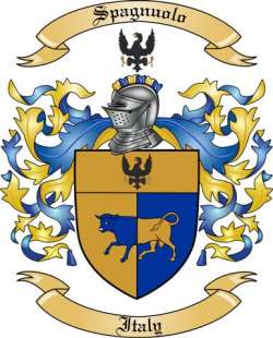 Spagnuolo Family Crest from Italy2