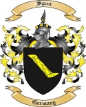 Span Family Crest from Germany