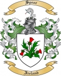 Spear Family Crest from Ireland