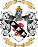Spence Family Crest from Scotland