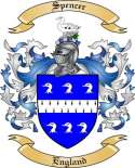 Spencer Family Crest from England