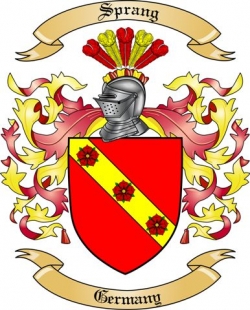 Sprang Family Crest from Germany