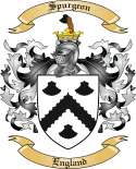 Spurgeon Family Crest from England