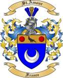 St.Amour Family Crest from France