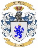 St.Roche Family Crest from Ireland