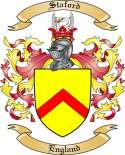 Staford Family Crest from England