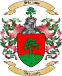 Stamme Family Crest from Germany