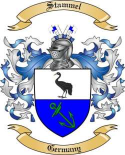 Stammel Family Crest from Germany