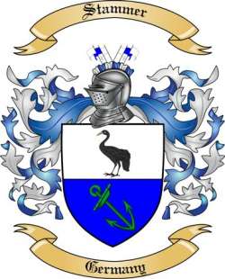 Stammer Family Crest from Germany2
