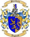 Stanberie Family Crest from England