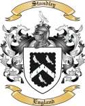 Standley Family Crest from England
