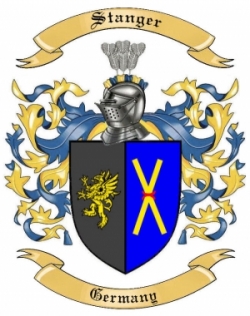 Stanger Family Crest from Germany