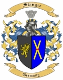 Stangre Family Crest from Germany