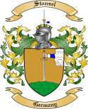 Stansel Family Crest from Germany