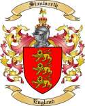 Stanworth Family Crest from England