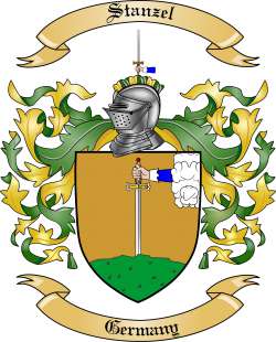 Stanzel Family Crest from Germany