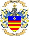 Stanzione Family Crest from Italy