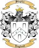 Stapler Family Crest from England