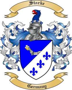 Starke Family Crest from Germany