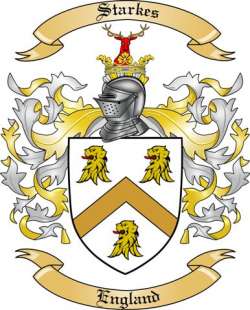 Starkes Family Crest from England