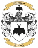 Steanson Family Crest from Ireland