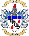 Stel Family Crest from Scotland