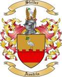 Stelter Family Crest from Austria