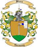 Stenz Family Crest from Germany