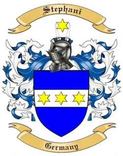 Stephani Family Crest from Germany