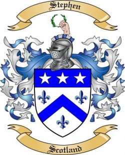 Stephen Family Crest from Scotland