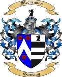 Stephenson Family Crest from Germany