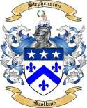 Stephenston Family Crest from Scotland