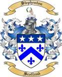 Stephenton Family Crest from Scotland