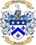 Stephinson Family Crest from Scotland