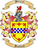 Steuart Family Crest from Scotland