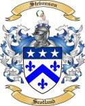 Stevenson Family Crest from Scotland